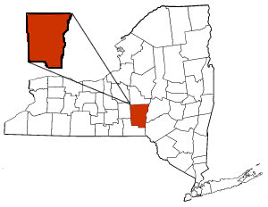 Chenango County Map