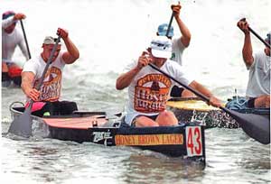 Canoe regatta